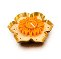 Beautiful Lotus Sunflower Urli – Soy Wax | Holy Peony Fragrance