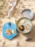 Coastal Sea Gift Set – Scented Wax Sachet & Tin Candle