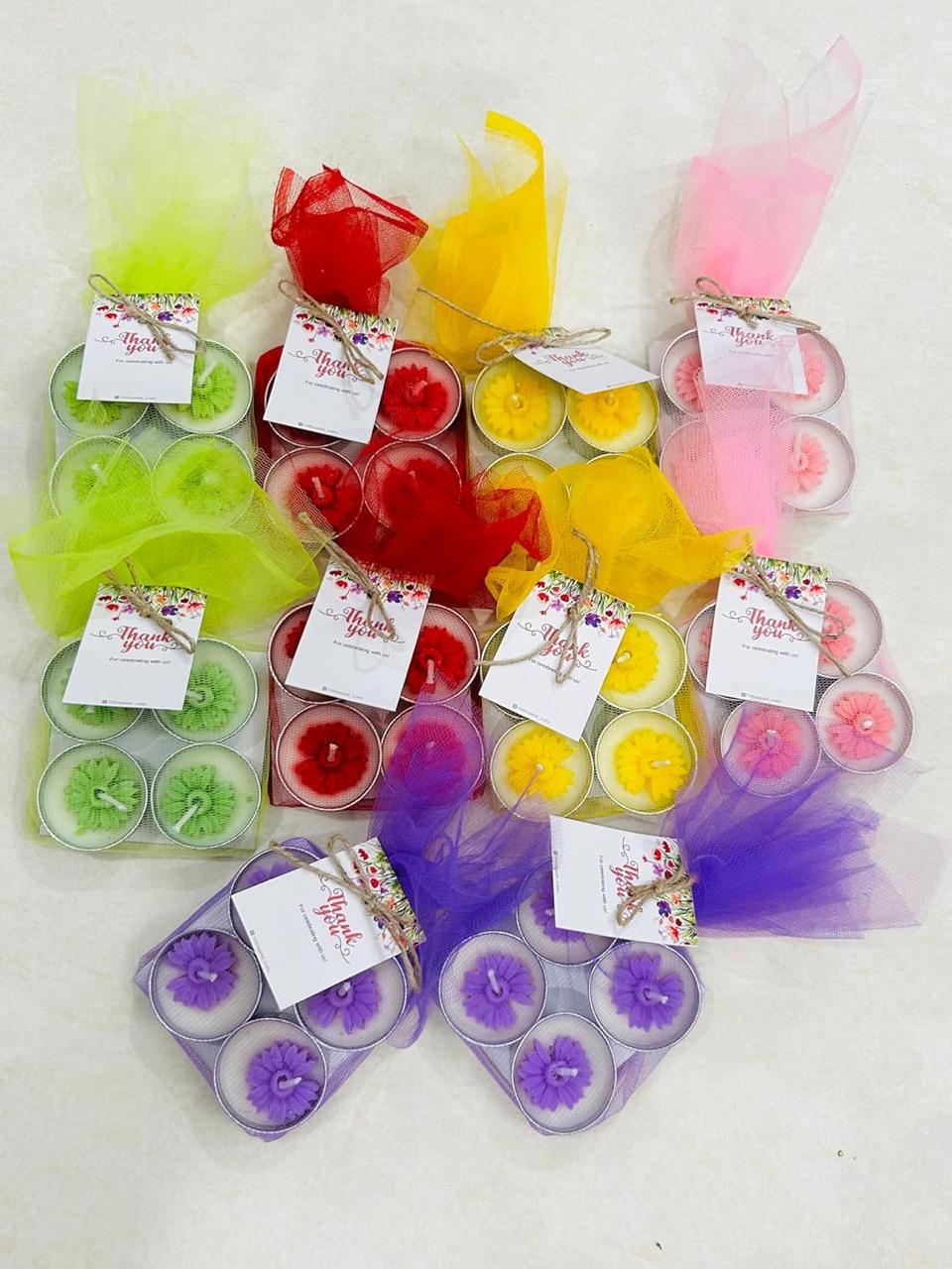 Scented tealight candle (set of 4)