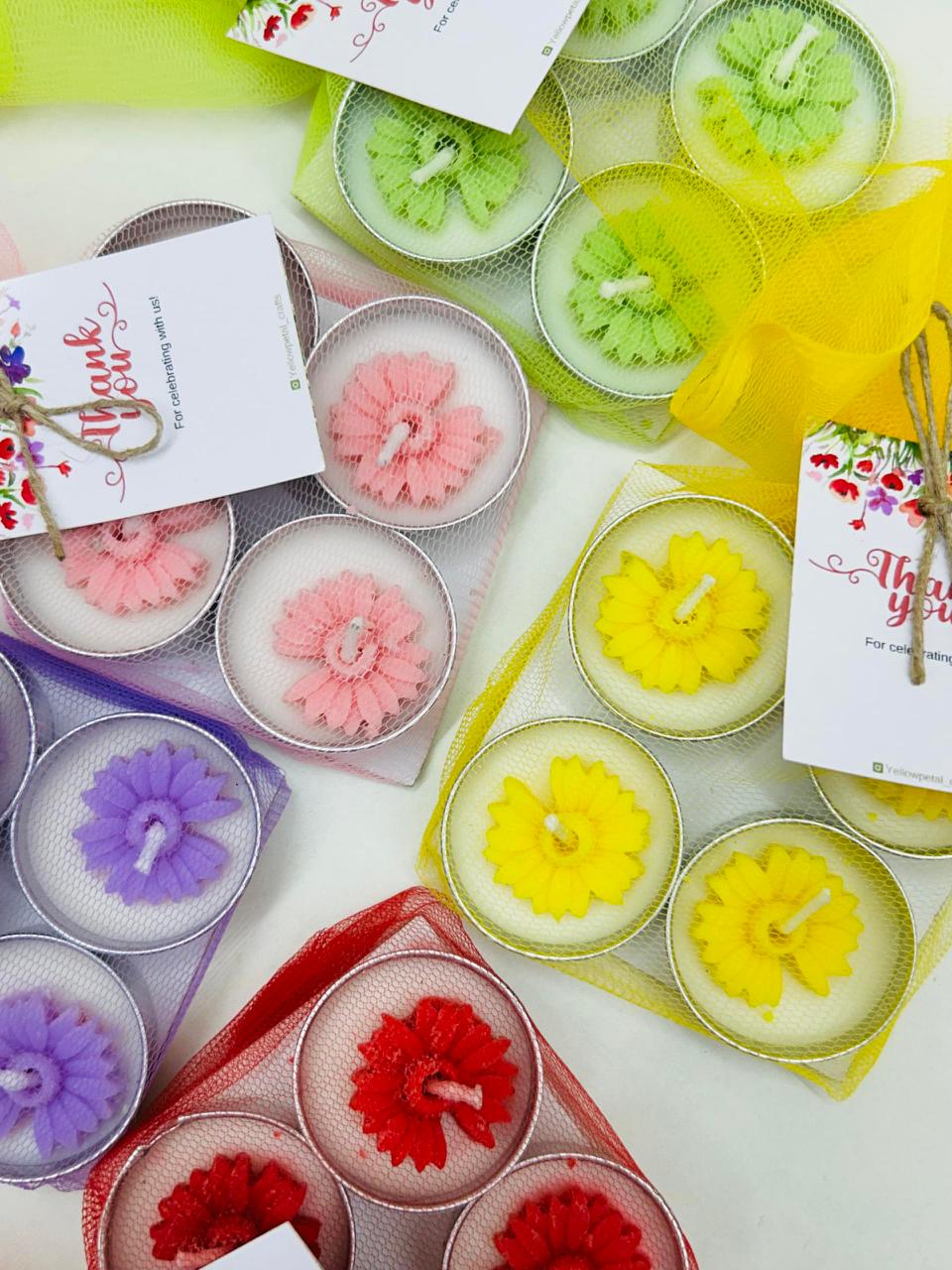 Scented tealight candle (set of 4)