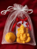 Scented Ganesh Wax Sachet & Modak candle