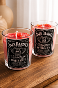 Inspired by the iconic Jack Daniel's look. Handcrafted into a premium scented candle. 🕯️🥃 - set of 2