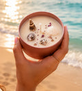 Costal beach scented candle